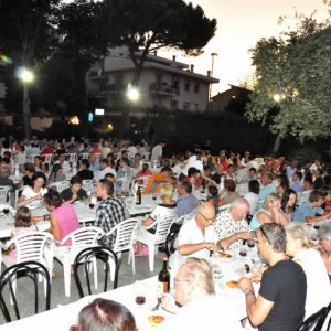 Abendessen im Garten